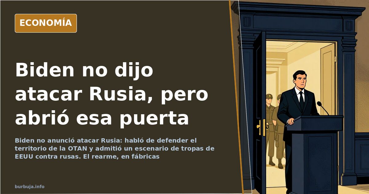 Banderas de la OTAN y de Rusia enfrentadas sobre un mapa de Europa con piezas de artillería y proyectiles de 155 mm en primer