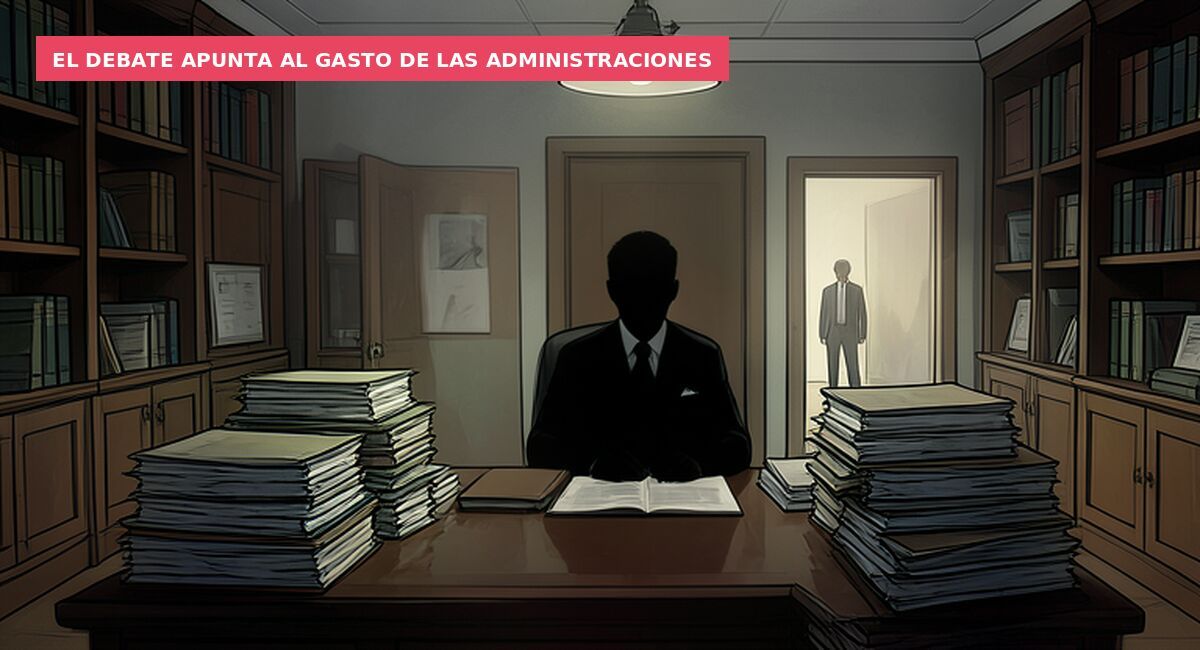El debate apunta al gasto de las administraciones