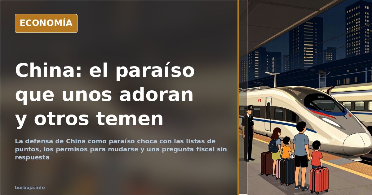 China y el crédito social: el paraíso que divide
