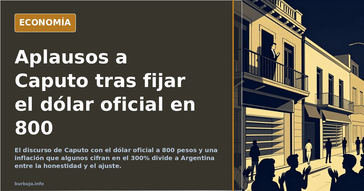 Atril con micrófonos ante gráficos de inflación proyectados al fondo durante un discurso económico