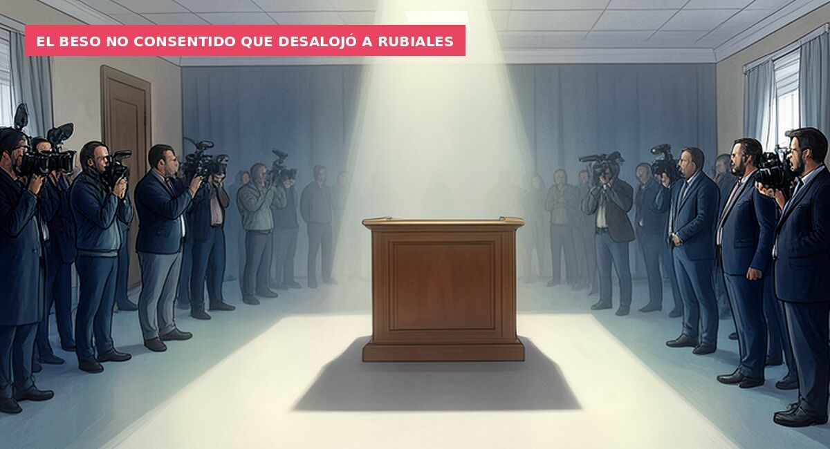 El beso no consentido que desalojó a Rubiales