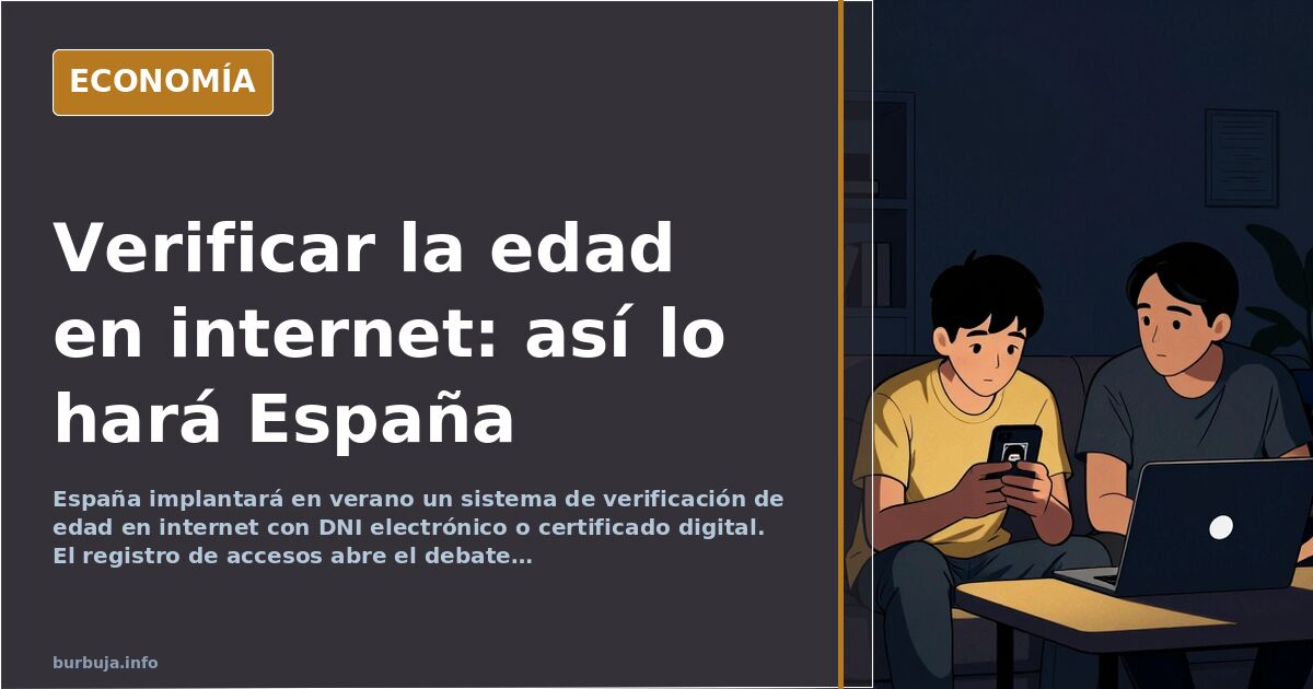 España verificará la edad en internet con certificado digital