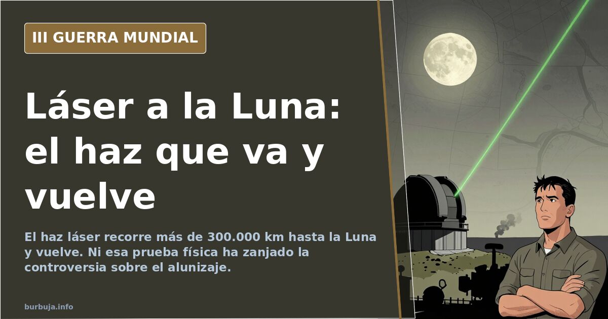 Lunar laser ranging fails to settle moon landing doubts