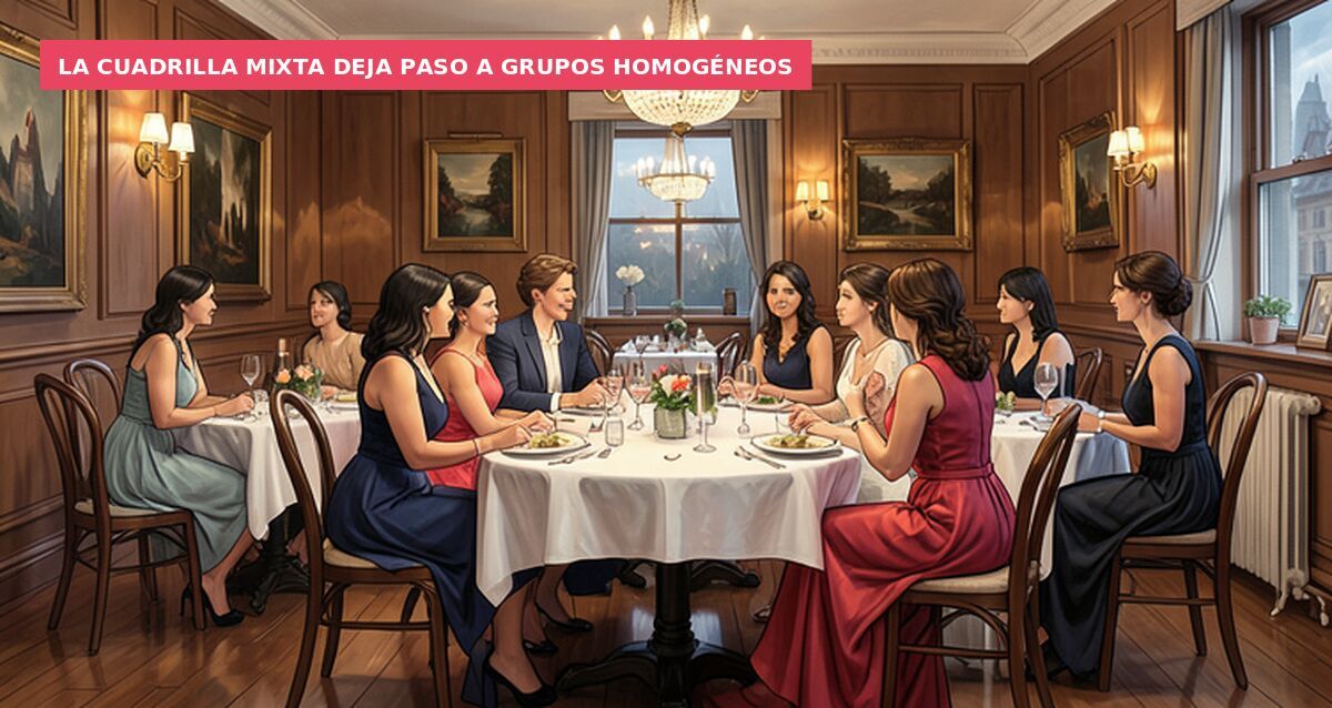 La cuadrilla mixta deja paso a grupos homogéneos