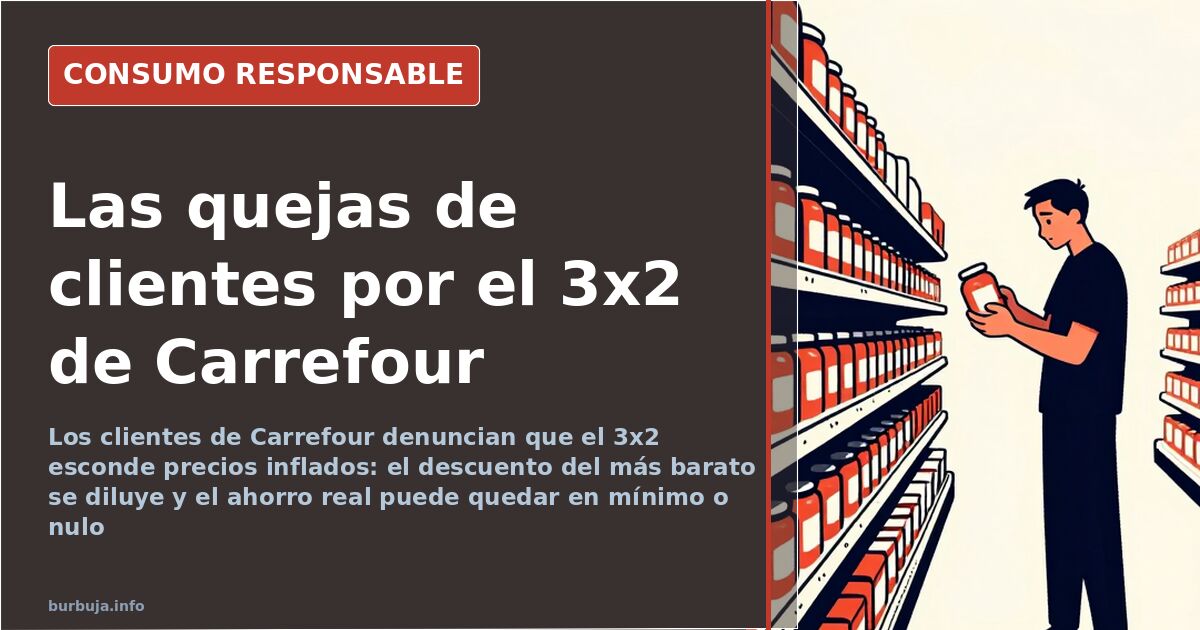 Carrefour's 3x2 Promotion: Hidden Price Inflation and Customer Complaints