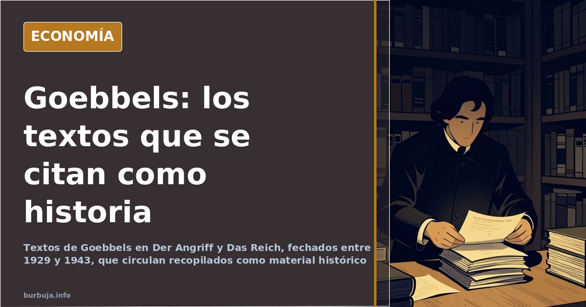 Goebbels, Der Angriff y el recopilatorio de 1929 a 1943