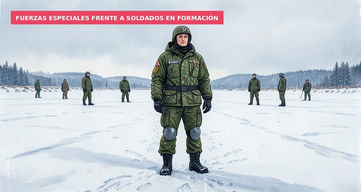Grande nuestro ejército, era para endurecer...