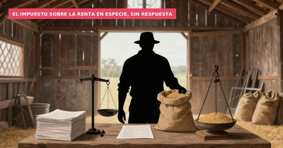 El impuesto sobre la renta en especie, sin respuesta