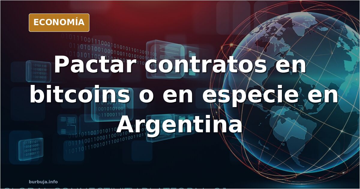 Ilustración editorial de un cuenco de arroz sobre fondo azul marino con billetes de peso argentino deshaciéndose