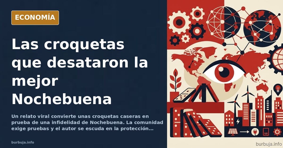 Croquetas, infidelidad y Nochebuena: anatomía de un relato viral