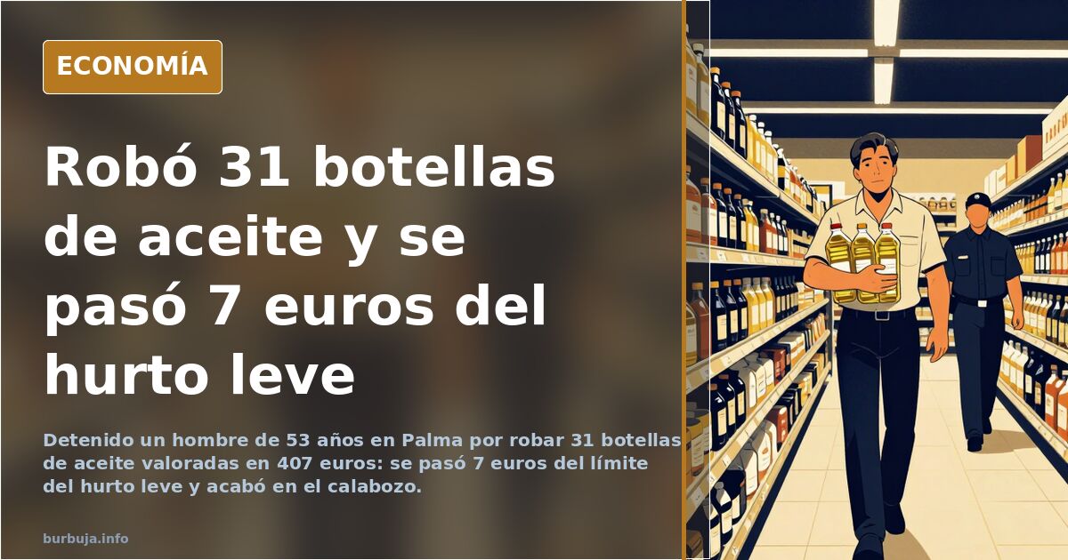 Carrito de supermercado con botellas de aceite de oliva junto a una caja registradora en un hipermercado
