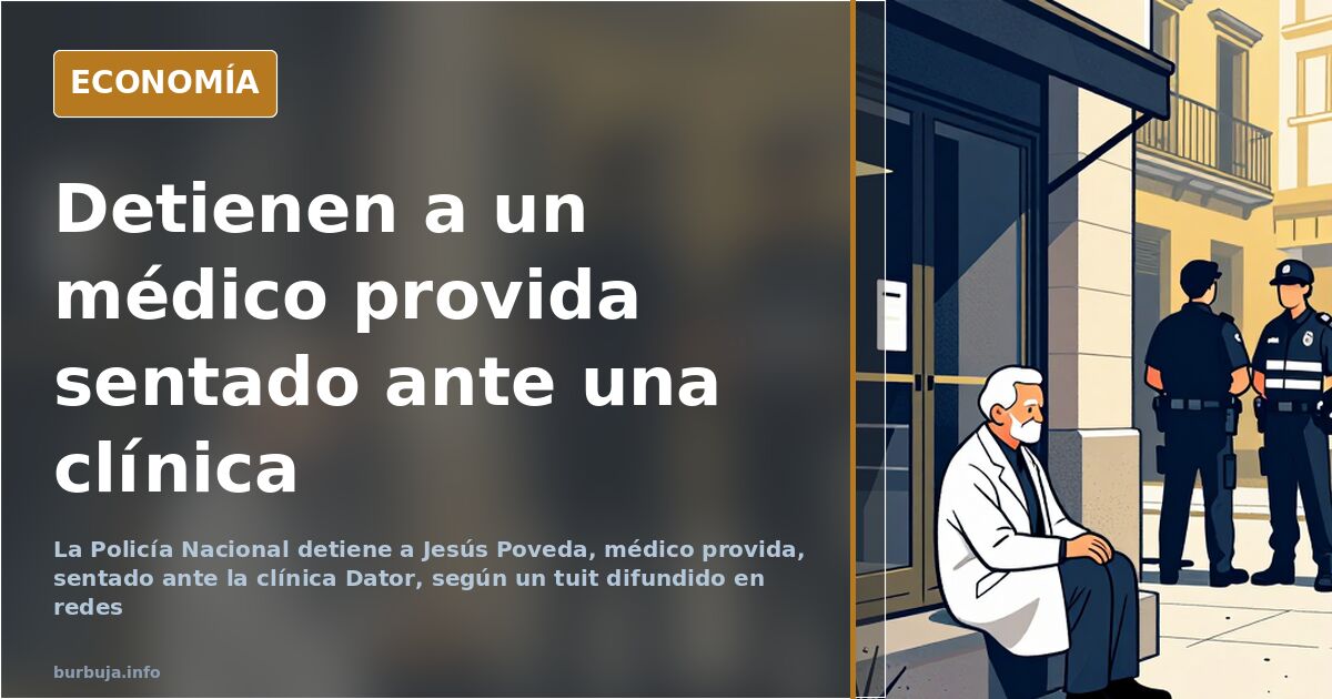 Detenido un médico provida sentado ante una clínica abortiva