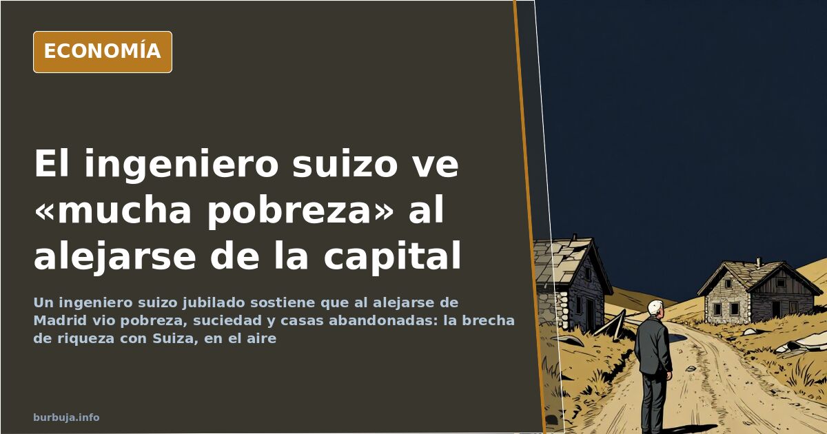 Edificio abandonado a medio construir junto a una carretera secundaria, imagen de la pobreza descrita al alejarse de la capit