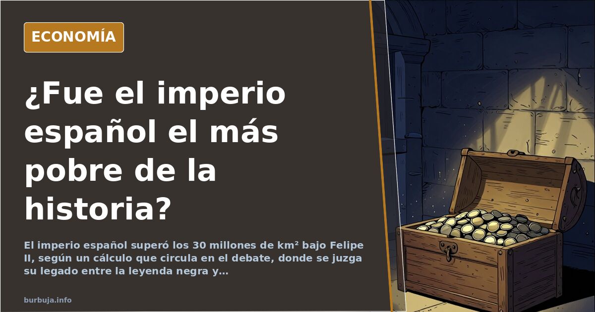 El imperio español, a juicio: mito, leyenda negra y PIB