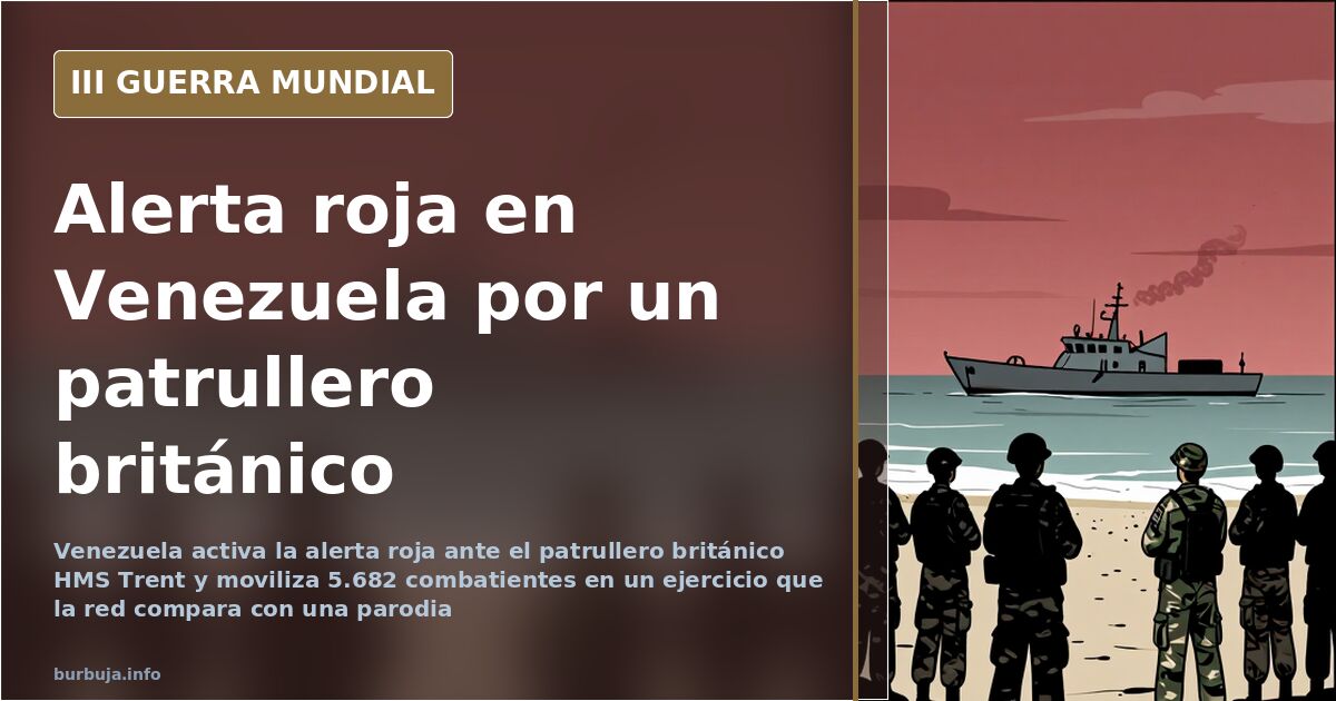 Alerta roja en Venezuela: 5.682 combatientes y un patrullero