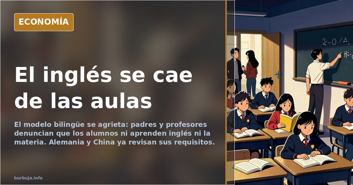 El inglés pierde peso en las aulas: del bilingüismo al traductor con IA