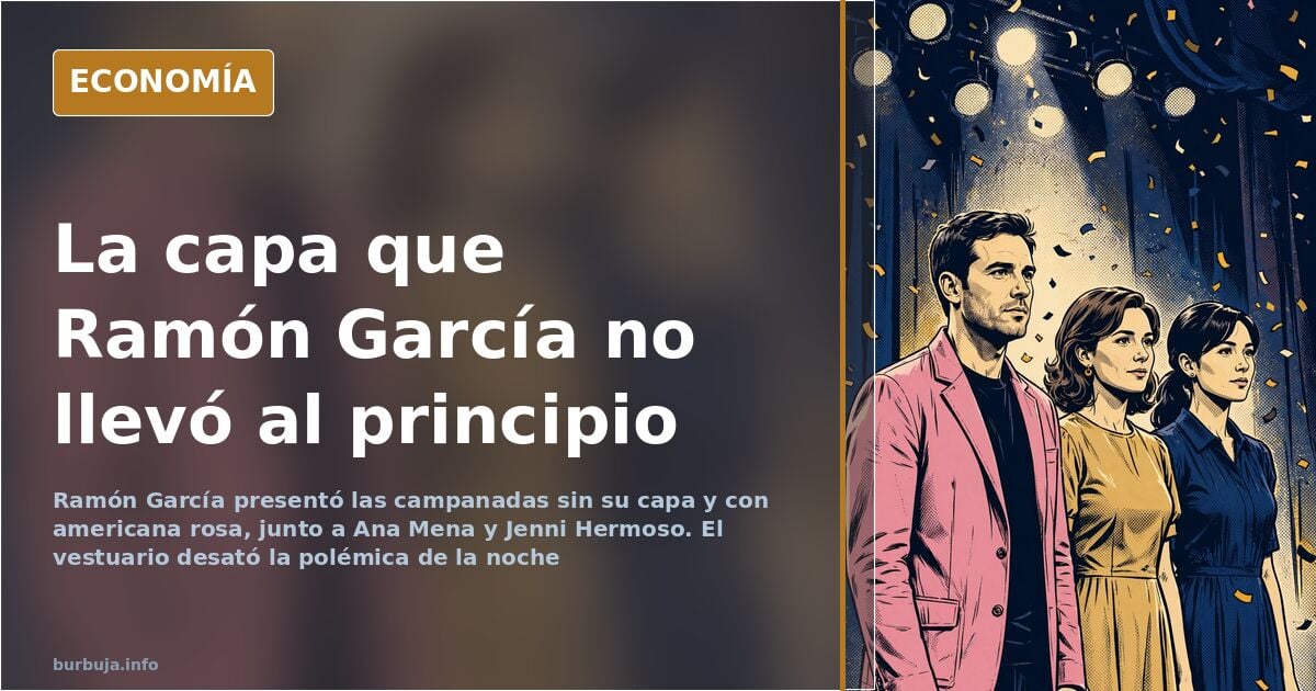 Ramón García sorgt für Kontroverse mit rosa Anzug bei Silvester in Spanien