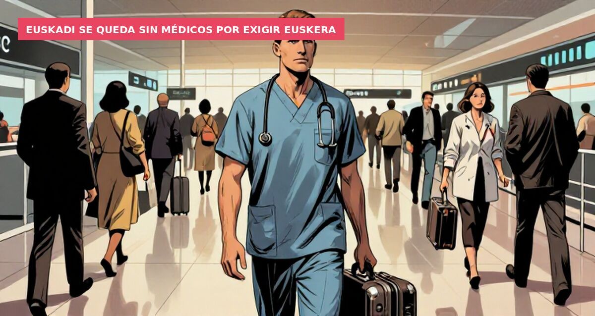 Euskadi se queda sin médicos por exigir euskera