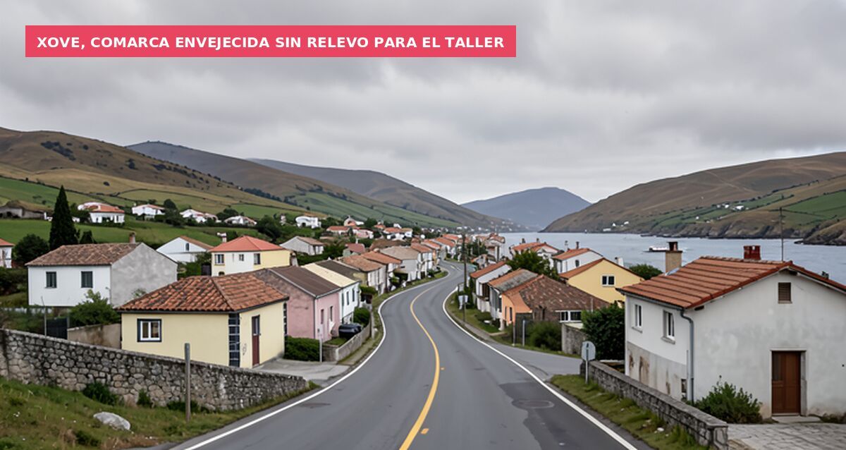 Xove, comarca envejecida sin relevo para el taller