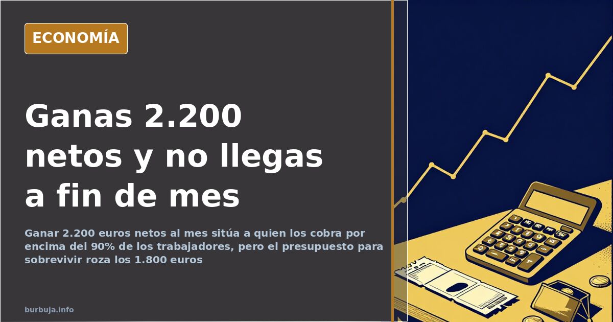 Tickets de compra, facturas y una calculadora sobre la mesa para ilustrar el coste de la vida frente al salario