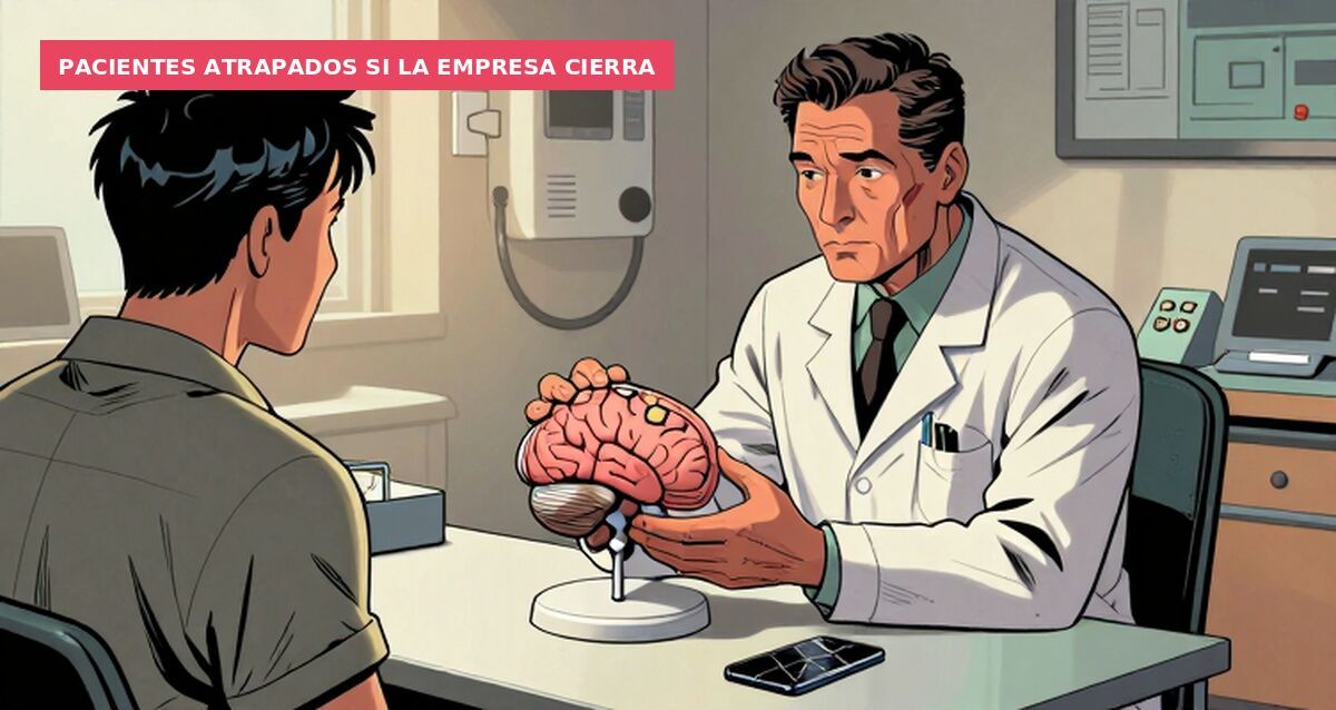 Pacientes atrapados si la empresa cierra