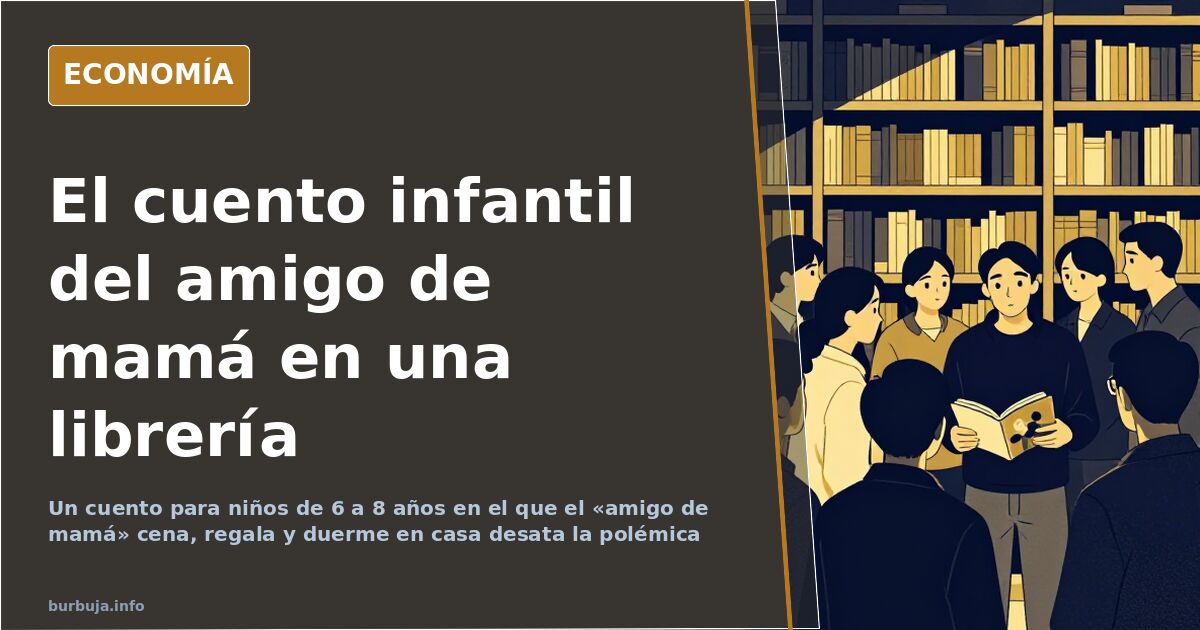El cuento infantil del «amigo de mamá» que desata la polémica