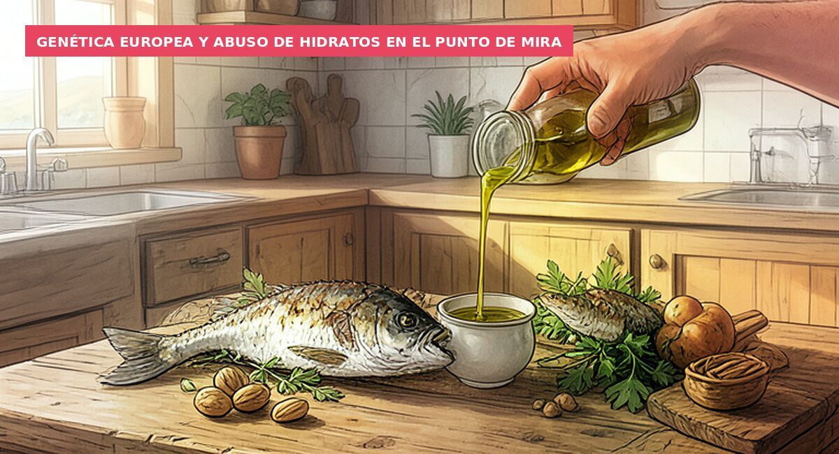 Genética europea y abuso de hidratos en el punto de mira