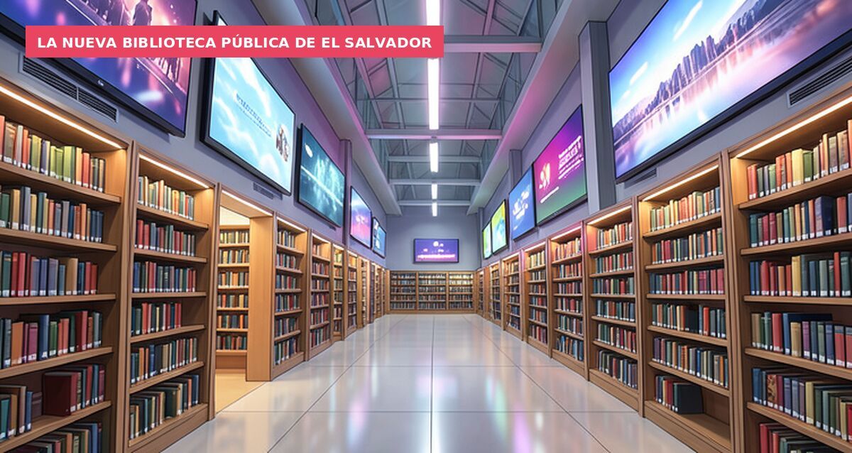 La nueva biblioteca pública de El Salvador