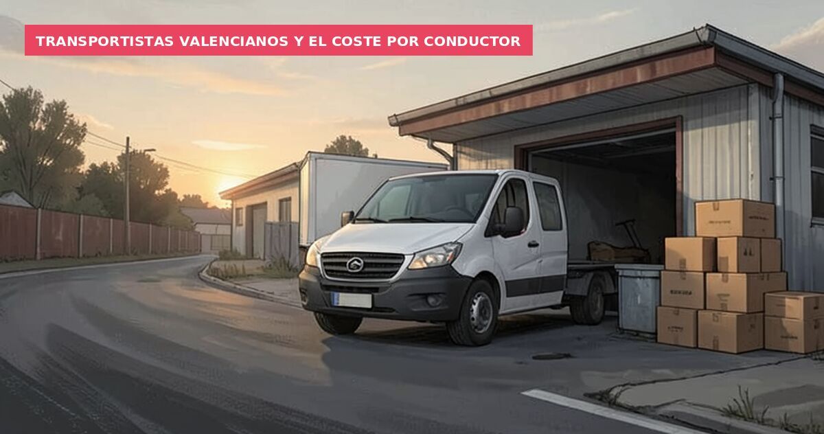Transportistas valencianos y el coste por conductor