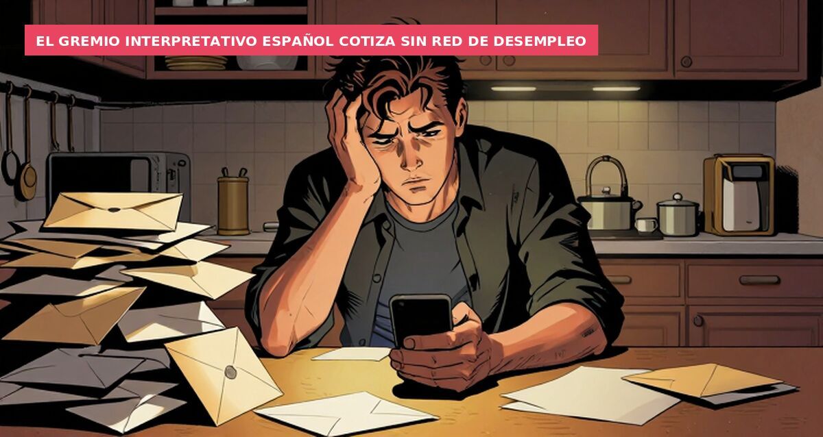 El gremio interpretativo español cotiza sin red de desempleo