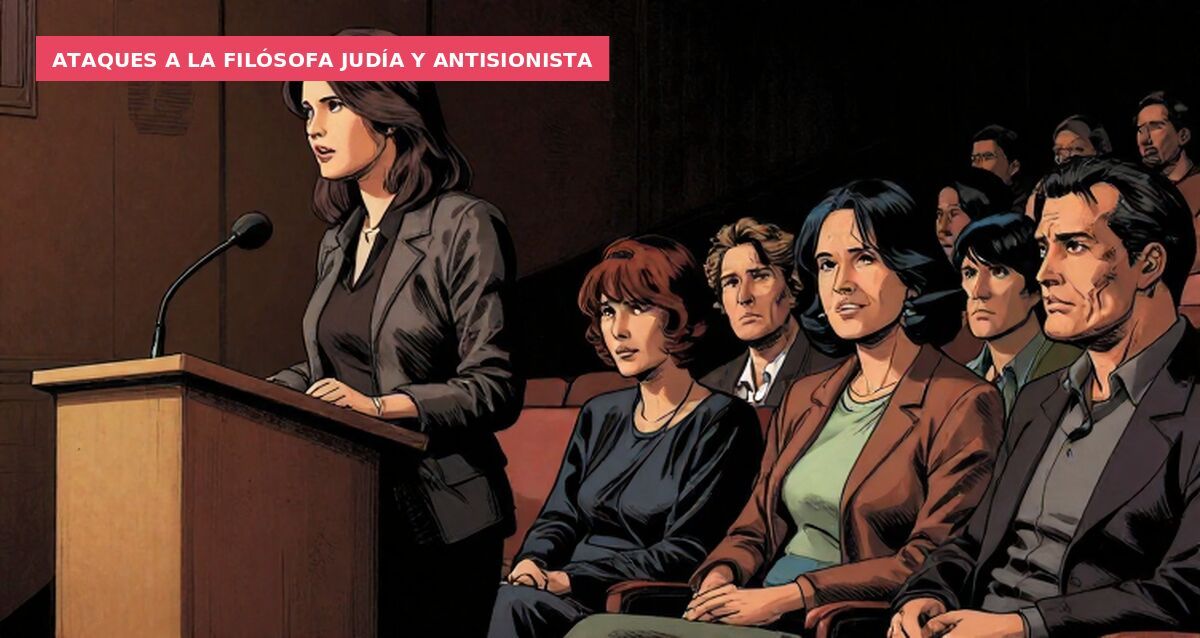Ataques a la filósofa judía y antisionista