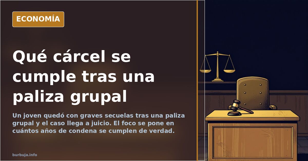 Paliza grupal en el País Vasco: cuánto se cumple de una condena