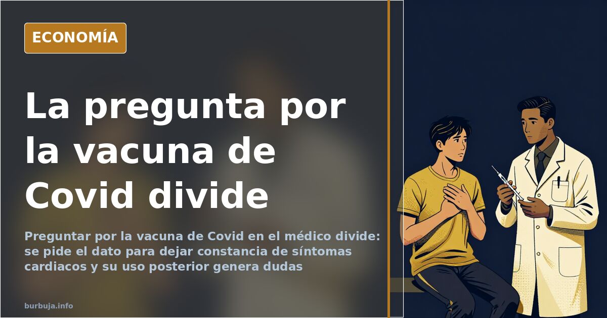 Sala de un reconocimiento médico con un tensiómetro, una bata blanca y un cuestionario de historial clínico sobre la mesa