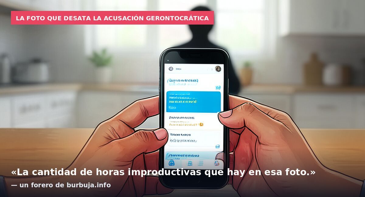 La foto que desata la acusación gerontocrática: «La cantidad de horas improductivas que hay en esa foto.» — un forero de burbuja.info
