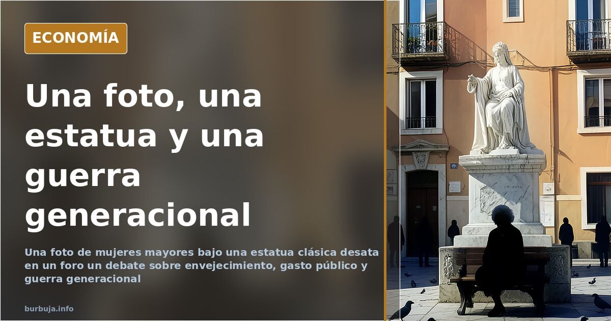 La «Charocracia» en una foto: el foro que vio una estatua y una guerra generacional