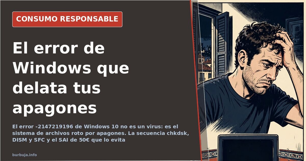 Windows 10 Error -2147219196: Power Outages Break System