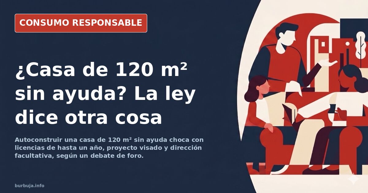 Terreno con cimientos de hormigón y estructura de una casa de una planta en construcción, con materiales apilados alrededor
