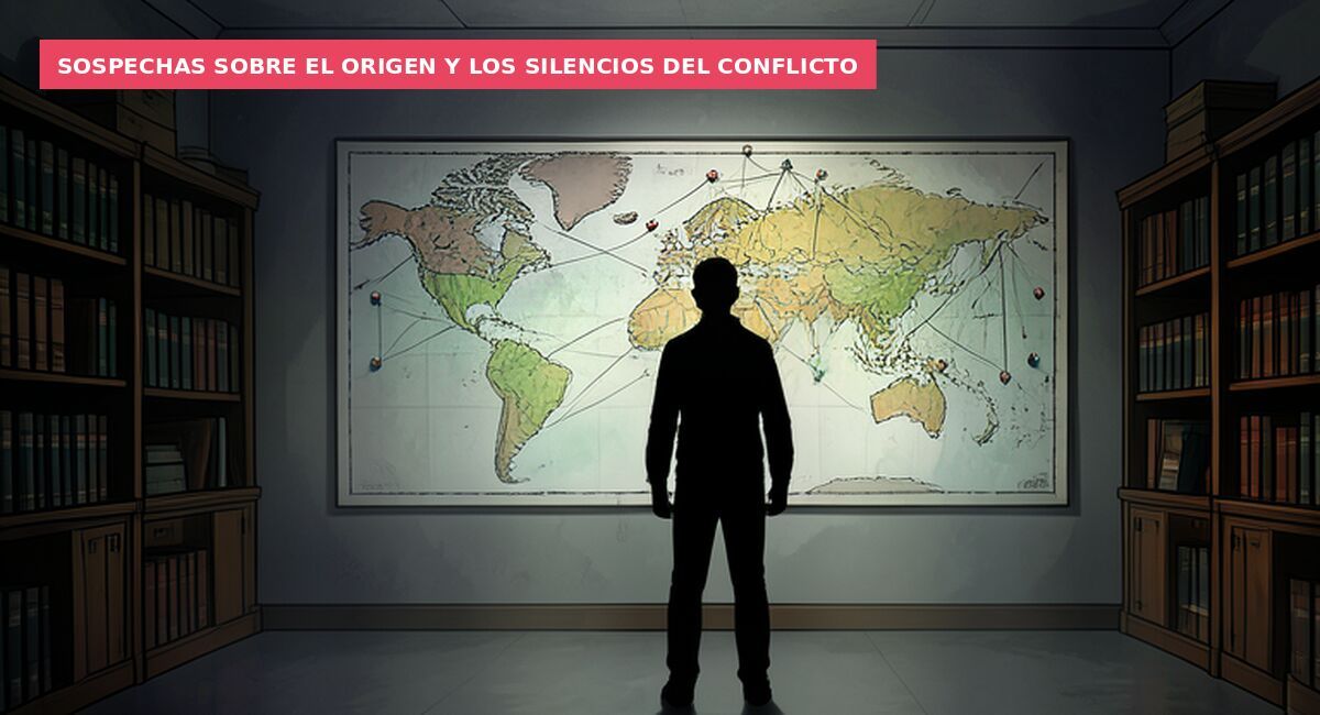 Sospechas sobre el origen y los silencios del conflicto