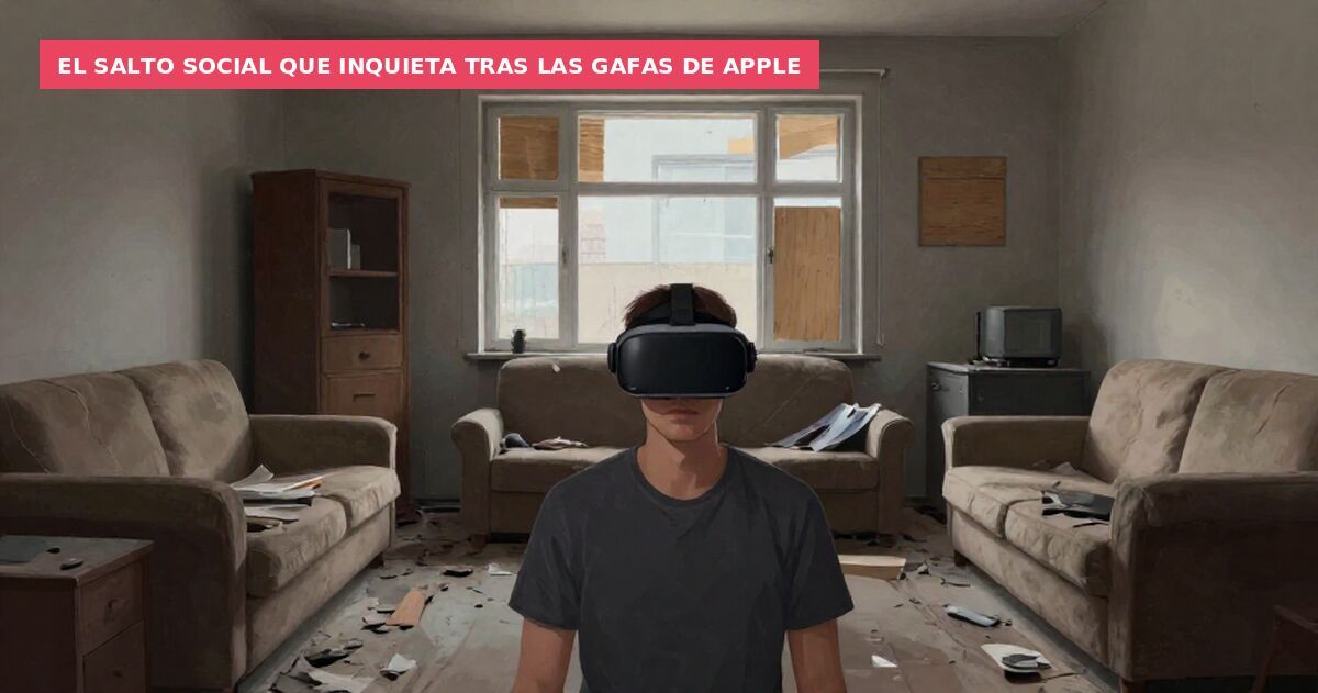El salto social que inquieta tras las gafas de Apple