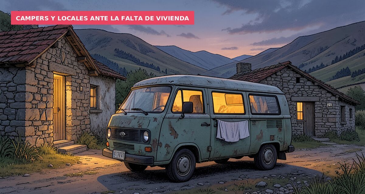 Campers y locales ante la falta de vivienda
