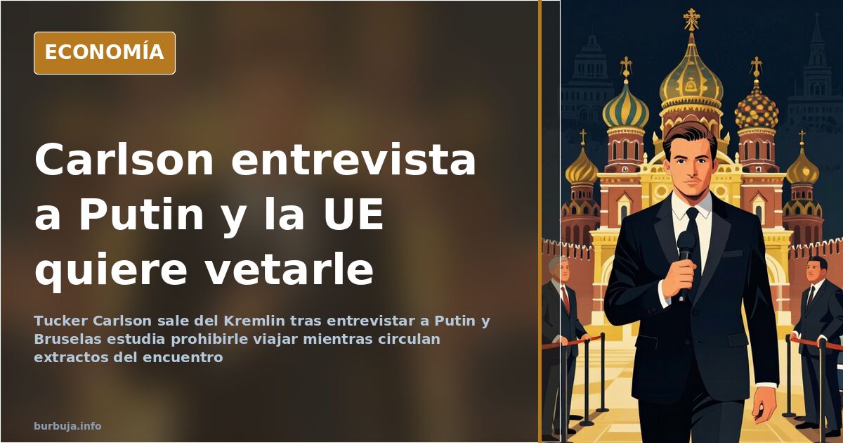 Palacio Presidencial del Kremlin en Moscú, escenario de la entrevista de Tucker Carlson a Vladimir Putin