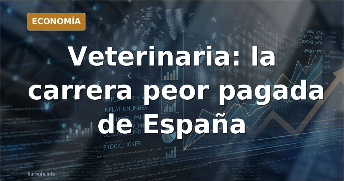 Veterinarios: 22.838 € brutos a los cuatro años de carrera
