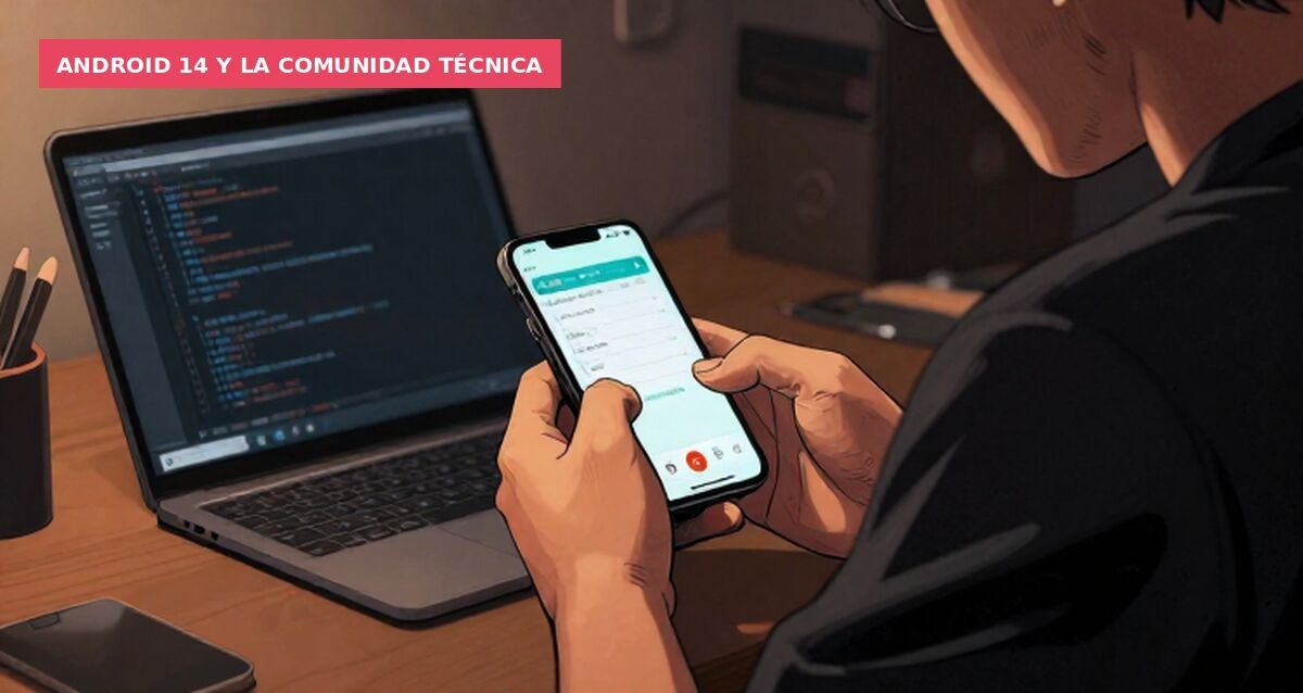 Android 14 y la comunidad técnica