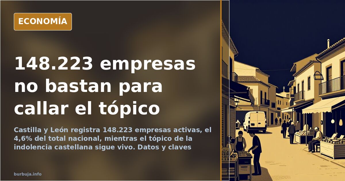 Llanura castellana con silos de cereal, polígono industrial y autopista vacía, escena del análisis sobre la indolencia castel