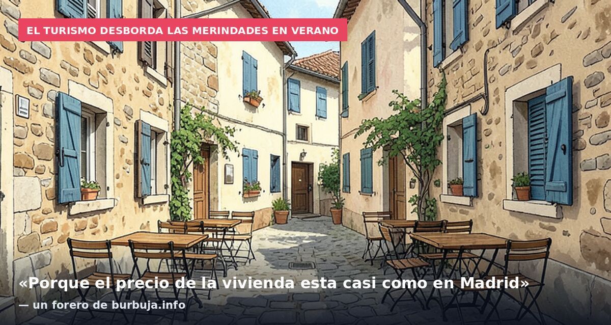 El turismo desborda Las Merindades en verano: «Porque el precio de la vivienda esta casi como en Madrid» — un forero de burbuja.info