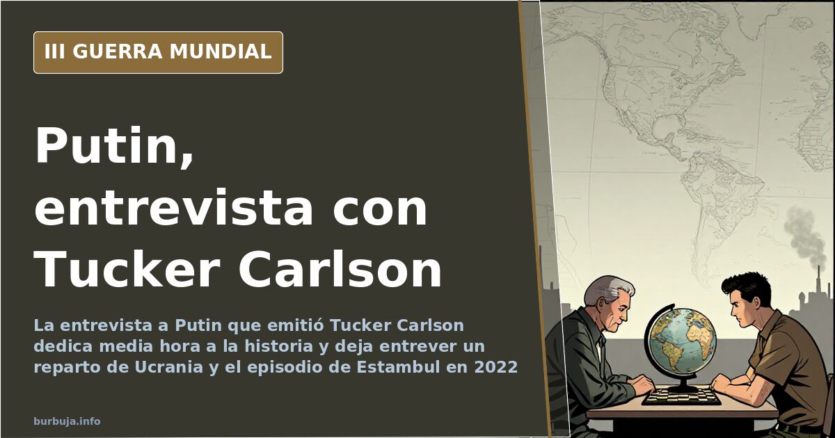 Entrevista a Putin: historia, Estambul y Ucrania