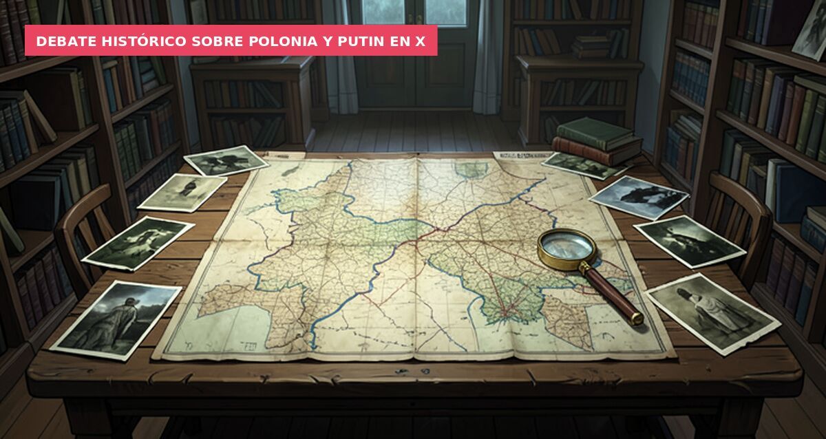 Debate histórico sobre Polonia y Putin en X