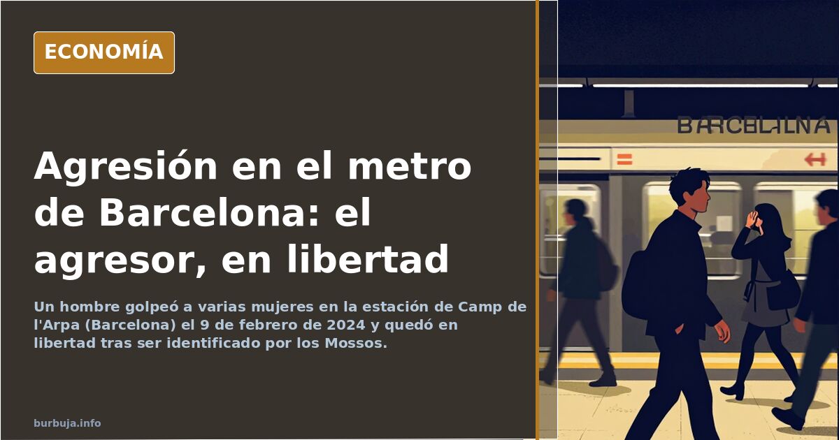 Angreifer nach Überfällen in Barcelonas U-Bahn freigelassen