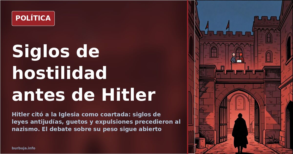 Christian antisemitism: Centuries of doctrine before Hitler