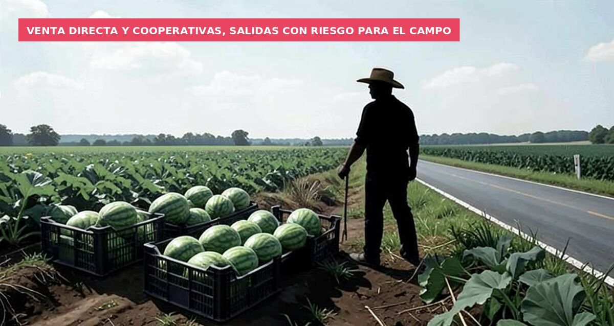 Venta directa y cooperativas, salidas con riesgo para el campo